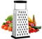 Kitchen Käsereibe 4-Seitige, Vierkantreibe Edelstahl, Küchenreibe für Obst, Gemüse, Käse, Schokolade, Spülmaschinengeeignet, Vielseitig Einsetzbar Reibe Edelstahl