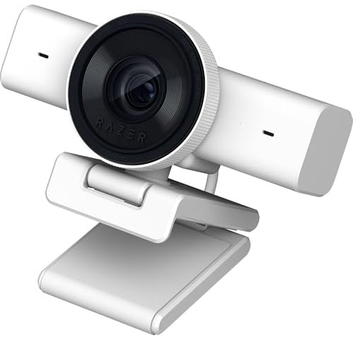 Razer Kiyo V2 X - Webcam, colore: Bianco