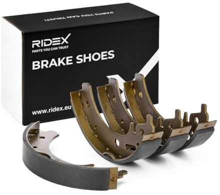 RIDEX Bremsbacken Satz für Trommelbremse Vorne Kompatibel mit TRABANT P 601 Limousine 200mm 70B1741
