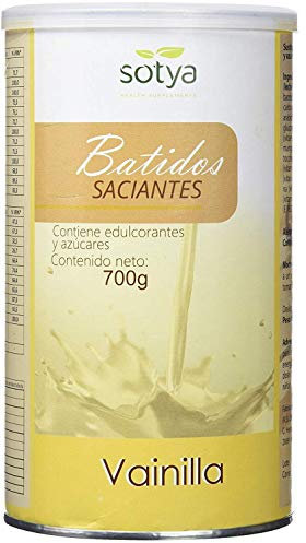 Batido en polvo, sabor a vainilla. Rico en proteínas, excelente como sustituto alimenticio, saciante, controla el peso y ayuda a quemar grasa, con café verde sin cafeína, adelgazante