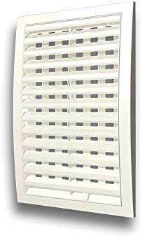 Haeusler-Shop D-RU - Rejilla de ventilación con cierre (regulación de flujo de aire)