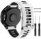 ISABAKE Armband für Garmin Forerunner 735XT/235, Soft Silikon Ersatzband für Forerunner 620 630 235Lite 220 230 Smartwatch-Zubehör