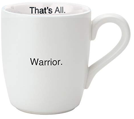 SB Design Studio That's All Keramik-Kaffeetasse, 473 ml, Warrior
