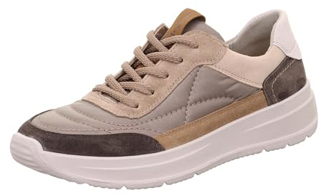Legero Damen Sprinter Sneaker, 36.5 EU, Sonstige 9450 Mehrfarbig Beige, 10 UK Narrow