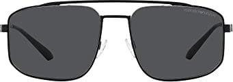 EMPORIO ARMANI(エンポリオアルマーニ) Herren 300187 Sonnenbrille, Schwarz