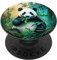 Bamboo Euphoria Kawaii Panda Blissful State Chinesischer Wald PopSockets mit austauschbarem PopGrip