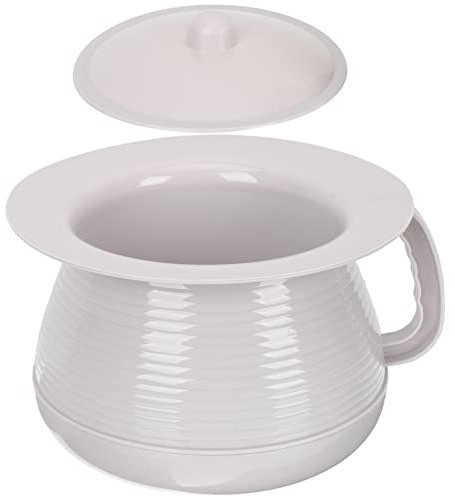 Pot De Chambre Bassin Urinoir Pots Pot Seau Chevet Urinoir Avec Couvercles Toilette De Nuit Pour La Maison Hôpital Enfants Adultes Personnes Âgées Enceintes
