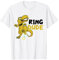 Ring Dude Dino T-Rex Hochzeit Party Ringträger Sicherheit T-Shirt