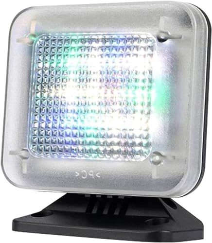 BAWHO Anti-Burglar Theft Deterrent Light Timer Sensor, LED Lamp Fake TV Simulator Night Security Light, Home Security Fake Television for Burglary Protection