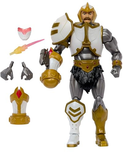 Masters of the Universe Masterverse Actionfigur, Deluxe-Sammelfigur mit 30 beweglichen Gelenken, austauschbaren Teilen oder Rüstung, ca. 18 cm großes Motu Spielzeug, HYC57