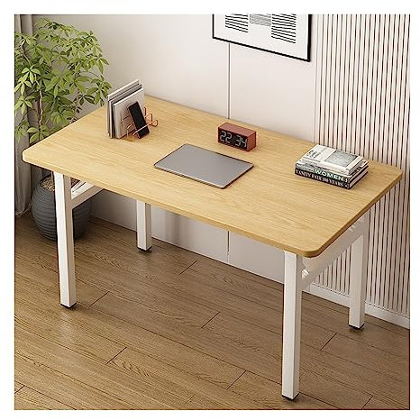 PC-Tisch Klappbarer PC-Tisch, einfacher Esstisch, Zuhause, Schlafzimmer, Schreibtisch, einfacher und moderner Schreibtisch for Studenten, Mieten Sie einen kleinen Tisch, modischer Kunst-PC-Tisch Klein