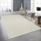 Teppich-Traum Teppich Outdoor Wohnzimmer Terrasse Balkon wetterfest höheneffekt kurzflor Mandalamuster hell Uni Creme, 160 x 220 cm