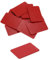 QUARKZMAN 20 Pezzi Spessori in Plastica 60 x 40 x 2 mm Distanziatori Piastrelle Squadrette Angolari Blocco Sottotetto Cunei Mobili Pannelli Plastica Esterno Rigida, Rosso