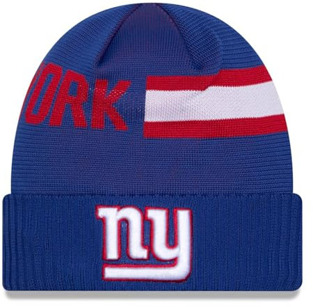 New Era NFL Sideline Tech Knit Mütze - New York Giants