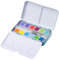MEEDEN Pastel Watercolor Paint Set : 12 Colors Travel Watercolor Set with Brush in Half Pans - Portable Watercolor Paints for Adults & Artist
