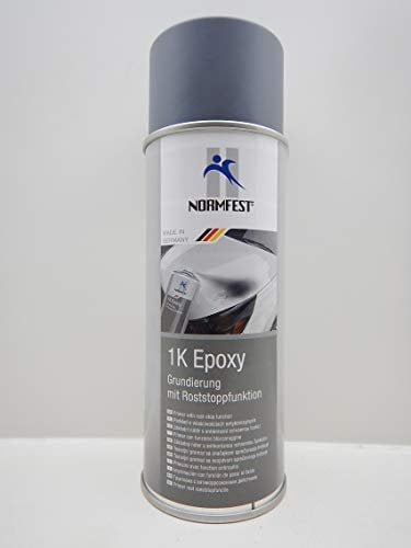 1K EPOXY GRUNDIERFÜLLER Lack GRUNDIERUNG FÜLLER MIT ROSTSTOPPFUNKTION 400ML (1)