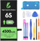 LL TRADER Batterie pour iPhone 6s, 4500mAh Batterie Lithium polymère Haute capacité avec Outils de réparation
