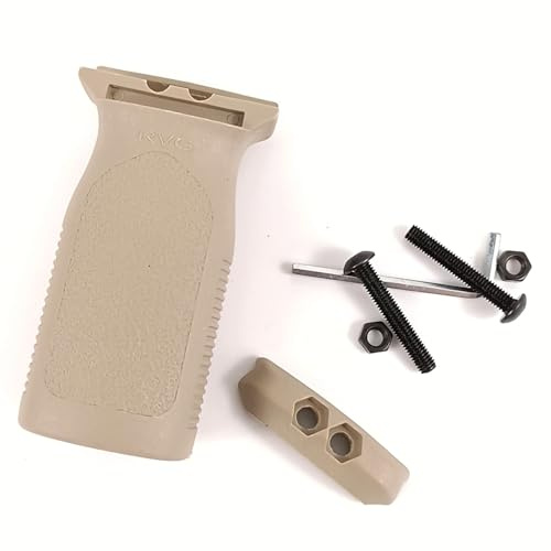 Snowtain Vertical Grip Üblich Frontgriff Airsoft,Taktiler Nylon Airsoft Vertikaler Vordergriff, Frontgriff Grip Vertikaler Griff für 20mm Picatinny Schienensystem