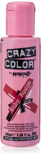 Semipermanente Haarfarbe Rubinrot CRAZY COLOR 100ML