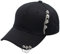 Belsen Damen Stift Ring Reifen Eisenkette Vintage Baseball Cap Trucker Hat (schwarz)