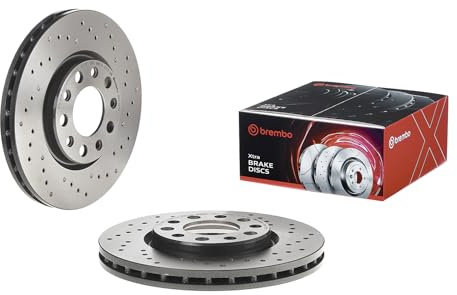 BREMBO 09.A721.1X Bremsscheiben | Kompatibel mit: ALFA ROMEO GIULIETTA, FIAT 500X, JEEP RENEGADE SUV