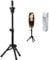 Mcwdoit Adjustable Tripod Stand Holder Hairdressing Head Training Head Mold Mannequin Salon Hair Clamp with a beautiful box