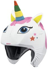 Barts Jungen Helmet Cover 3D Baskenmütze, Weiß (0012-UNICORN 012L), One Size (Herstellergröße: Uni)