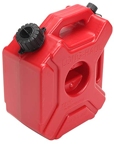 FADDR 3L Kraftstofftank Kunststoff Benzinkanister Mit Halterung, tragbare antistatische Anti UV Kanister für ATV UTV Motorrad Auto Gokart