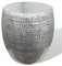 aubaho Tisch Beistelltisch Gartentisch Dekoration gehämmertes Aluminium Antik-Stil 41cm