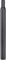 TRIWONDER Fahrrad Sattelstütze 25.4/27.2/28.6/30.4/30.8/31.6mm, Aluminium Sattelstange 350mm Länge für MTB BMX E-Bike Rennrad Trekkingrad (01 Schwarz, 27,2 mm)