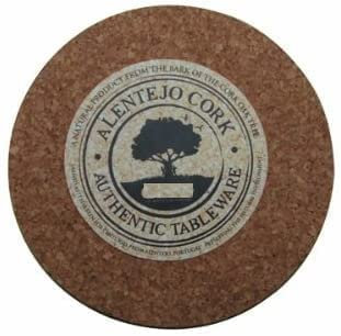 TRTO 2X 19cm Round Cork Hot Pot Stand ( 2Pcs )