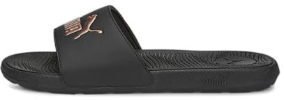 PUMA Women Cool Cat 2.0 Wns Sandales à enfiler, Puma Black Rose Gold, 44.5 EU