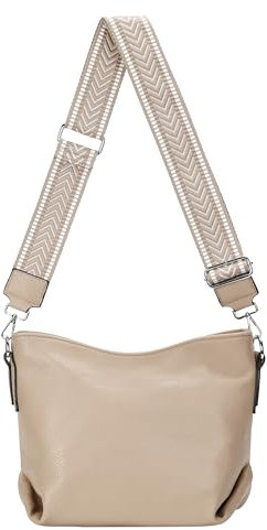 Damen Tasche Shopper Hobo-Bags Crossbody Schultertasche Umhängetasche Handtasche Gürteltasche Crossover Kunst-Leder Rosa