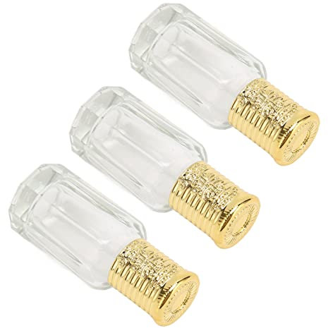 10 Ml 3 Stück Nachfüllbare Klarglas-Parfümflasche für Flaschen Nachfüllbar Leer für Bb-Cremes Parfümspray für Reisen