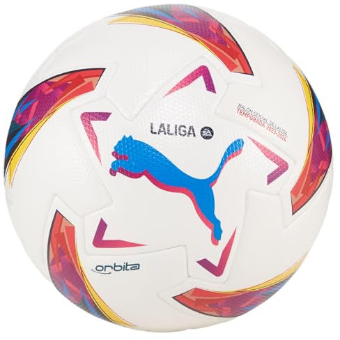 PUMA Orbita LaLiga 1 (FIFA Quality Pro) WP Soccer Ball, White, 5