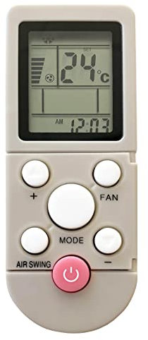Wellclima telecomando di ricambio condizionatore YKR-F/001, può sostituire anche i modelli YK-F/001 YKR-F/06 YKR-F/006 YKR-F/09 con marchio Belair Irradio, Bion, Dauer, Daya, Universal Clima, Zephir