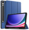TiMOVO Custodia Compatibile con Samsung Galaxy Tab S9 2023 (SM-X710/X716B/X718U), Cover Prtettiva con Supporto per Galaxy Tab S9 11 Tablet, Portapenna per S Pen, Auto Sonno/Sveglia, Blu Marino
