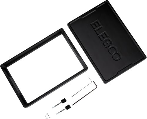 ELEGOO Metallharztank für Mars 4 Max LCD 3D-Drucker, PFA-Trennfolie Vorinstalliert, mit Inbusschlüssel, Harzbehälter Mars 4 Max