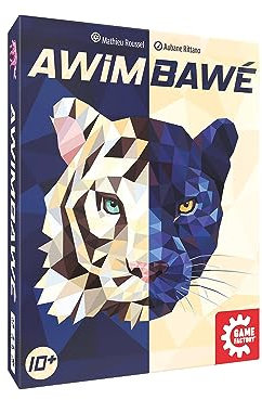 Game Factory 646315 Awimbawé, tierischgutes Stichspiel, Kartenspiel für 2 Spieler ab 10 Jahren