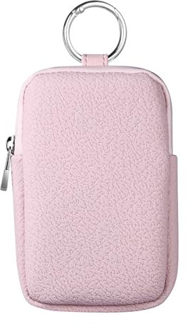 MUQING Hand Sanitizer Spray Zipper Pouch Pouch Bag, Pink, Zipper