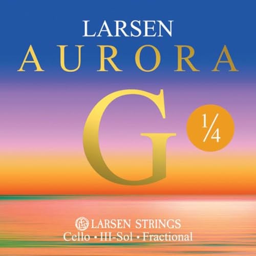 LARSEN STRINGS Cello Strings Aurora G 1/4 Medium