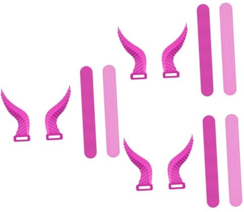 DOITOOL 3paare Gaming Headset Zubehör Hörner Für Kopfhörer Kreative Horn-Dekorationen Für Spaß Beim Passend Für Headsets Leuchtendem