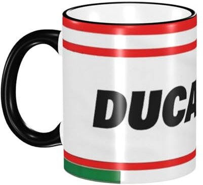 Compatible With Ducati Kaffeetasse, Keramik-Teetasse mit Griff für Zuhause, Büro, originelle Tassen