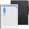 OLAIKE Hülle für Remarkable Paper Pro, Stoff Buch Folio mit Stiftschnalle, Smart Magnetic Cover für Remarkable Pro 11.8, Bundle mit Premium Mitgliedschaft (Basalt)