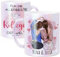 Tassenliebling® Glitzer Tasse Kollegin personalisiert - Abschied Kollegin Tasse mit Spruch für die Arbeit - Perlmutt -Abschiedsgeschenk Jobwechsel für die beste Arbeitskollegin