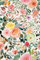 SOEWIOU Wallpaper Peel and Stick Wallpaper Pink and Green Watercolor Floral Wallpaper,44.5×300cm Bedroom Livinroom Cabinet Bathroom Waterproof Self Adhesive Vinyl Wallpaper