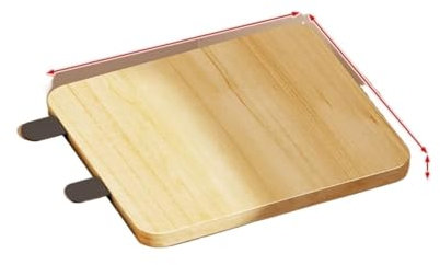 Bandeja plegable for teclado, cocina, refrigerador, extensión lateral, deflector, encimera, estante for cocina, baño, alféizar de ventana, bandeja de extensión for mesa de lavandería(70x25cm/27.6x9.8i