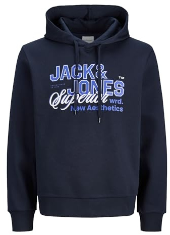 JACK & JONES Male Kapuzenpullover Logo Kapuzenpullover