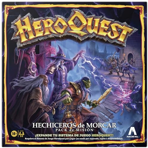 Avalon Hill HeroQuest Wizards of Morcar Mission Pack (erfordert das HeroQuest-Spielsystem), spanische Version