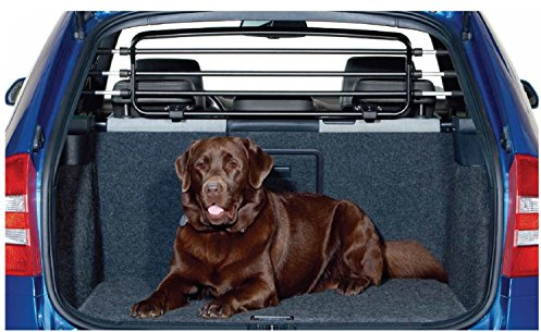 Kleinmetall Roadmaster Deluxe geeignet für Nissan Qashqai + Qashqai+2 + X-Trail + Murano Hundegitter/Trenngitter mit Schnell-Spanner System Qashqai +2